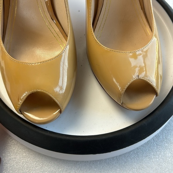 Cole Haan Nike Air Heels 10B Nude Pumps Platform - Picture 14 of 16